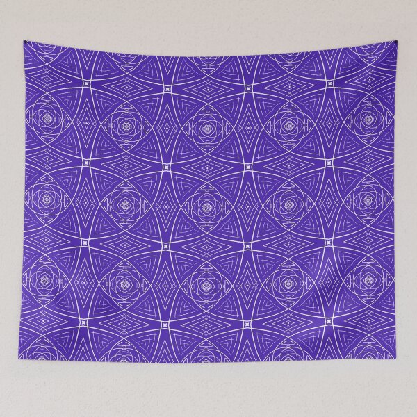 Item preview, Cool unique hand drawn geometric repeating pattern - WelshDesigns designed and sold by welshdesigns.