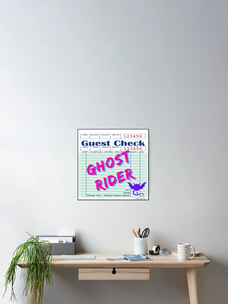 Thumbnail 2 of 3, Poster, Ghost Rider designed and sold by Showmee.