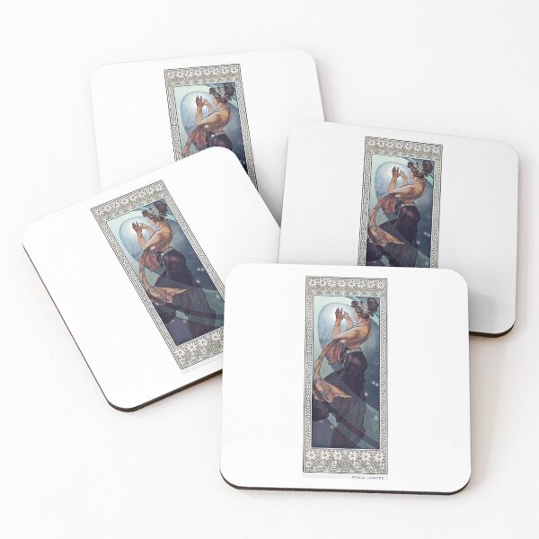 Item preview, Étoile Polaire -Alphonse Mucha -Art Nouveau Mucha -Art Nouveau - Vintage Alphonse Woman Nouveau designed and sold by TeeARTHY.