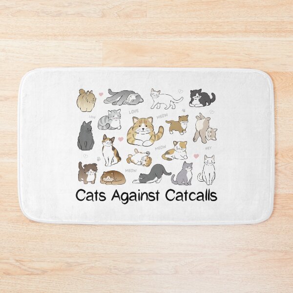 Item preview, Cats Against Catcalls designed and sold by Inferna-Love Creations.