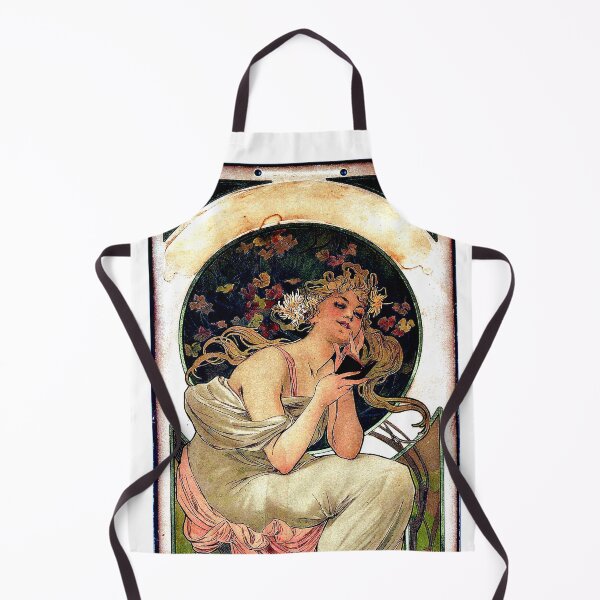 Item preview, 1902 calendar -Alphonse Mucha -Art Nouveau Mucha -Vintage Alphonse Woman Nouveau designed and sold by TeeARTHY.