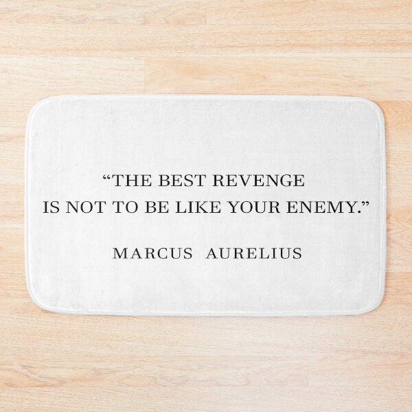 Item preview, Marcus Aurelius Our Life Quote Typography designed and sold by V0IDRACE.