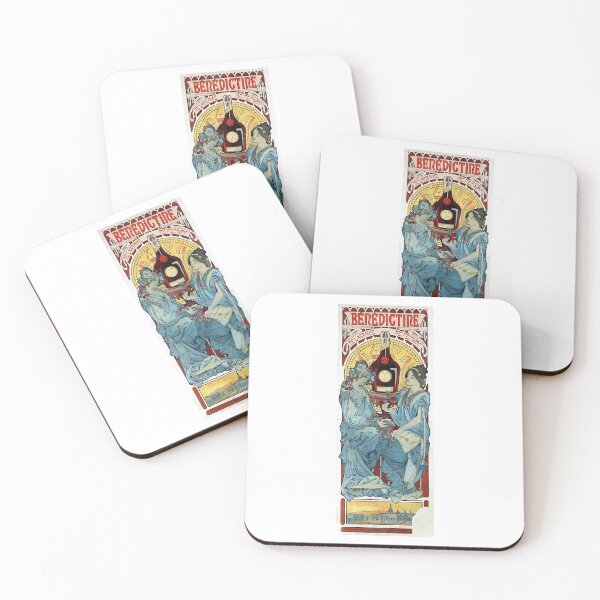 Item preview, Benedictine-Bénédictine (1896)  -Alphonse Mucha -Art Nouveau Mucha -Vintage Alphonse Woman Nouveau designed and sold by TeeARTHY.