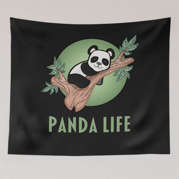 Item preview, Panda Life Sleeping Panda designed and sold by HappyLifeCreate.