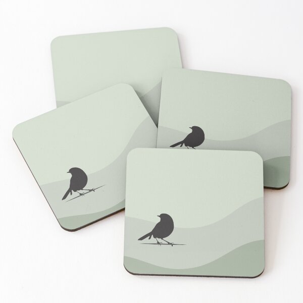 Item preview, Simplistic Serenity - Minimalist Bird Silhouette designed and sold by DonneeCreations.