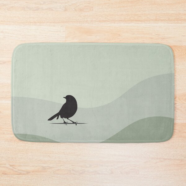Item preview, Simplistic Serenity - Minimalist Bird Silhouette designed and sold by DonneeCreations.