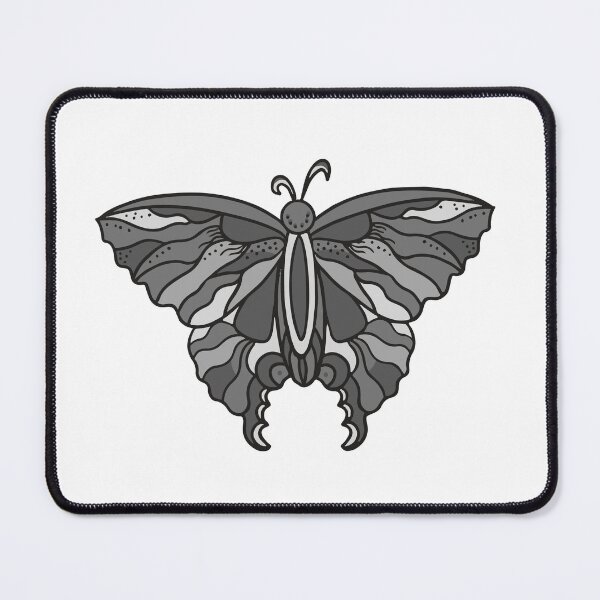 Item preview, Grey Butterfly  designed and sold by Meggie-moos.