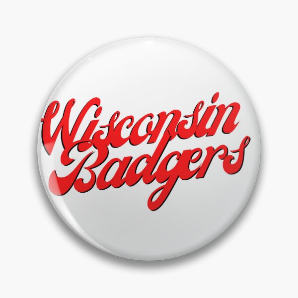 Artikelvorschau, Aufkleber, Magnet, Kissen, Hemd usw. der Wisconsin Badgers entworfen und verkauft von Mena P.