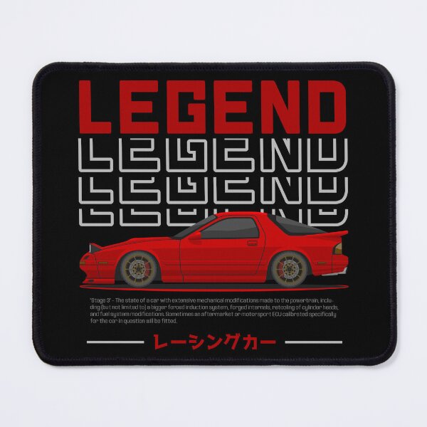 Item preview, Midnight Racer Red RX 7 FC 3S JDM designed and sold by goldentuners.