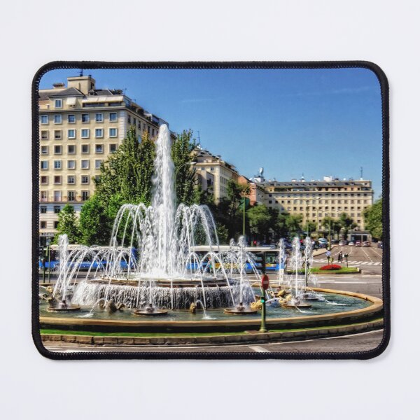 Item preview, Fountain in Paseo de la Castellana designed and sold by tomg.