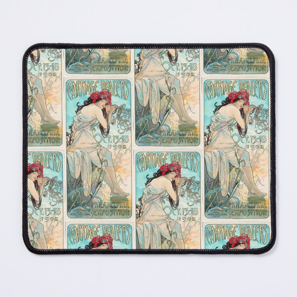 Item preview, Carriage Dealers -Alphonse Mucha -Art Nouveau Mucha -Vintage Alphonse Woman Nouveau designed and sold by TeeARTHY.