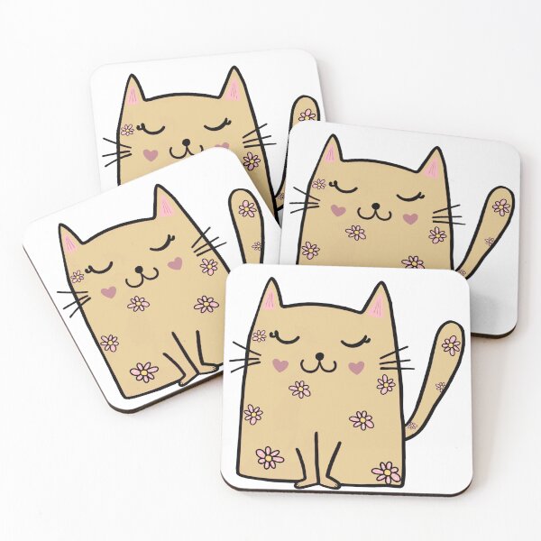 Item preview, Flower Cat designed and sold by animalsforfun.