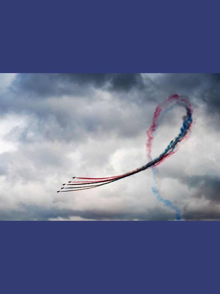 Thumbnail 7 of 7, Essential T-Shirt, Red Arrows aerobatic display designed and sold by santoshputhran.