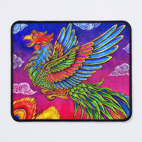 Item preview, Fenghuang Chinese Phoenix Rainbow Bird designed and sold by Rebecca Wang.
