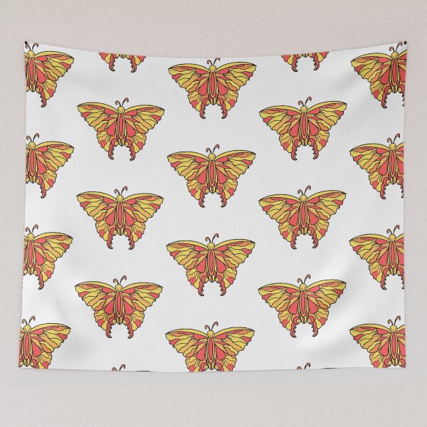 Item preview, Orange Themed Butterfly  designed and sold by Meggie-moos.