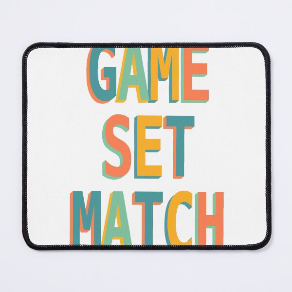 Item preview, Game Set Match  designed and sold by rella-and-rita.