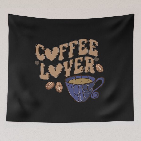 Item preview, Retro Font Coffee Lover designed and sold by HappyLifeCreate.