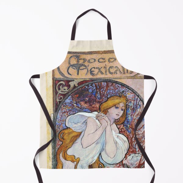 Item preview, Chocolat Mexicain -Alphonse Mucha -Art Nouveau Mucha -Vintage Alphonse Woman Nouveau designed and sold by TeeARTHY.