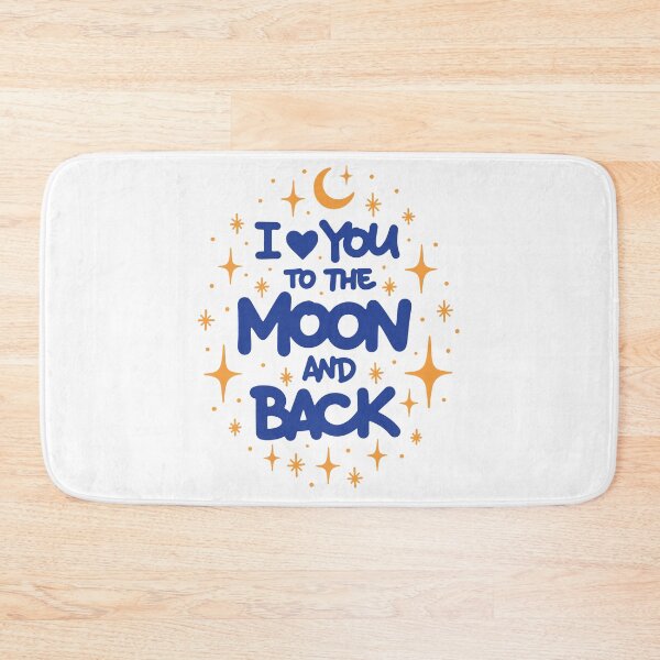Item preview, I love you to the moon and back designed and sold by Zagach Letters.