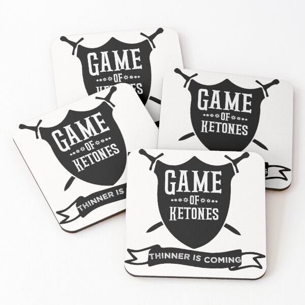Item preview, Llega Game Of Ketones Thinner, camiseta de cetosis con dieta cetogénica, regalos con cita divertida designed and sold by pirosio.