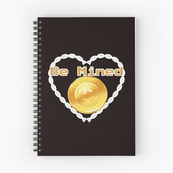 Item preview, Be Mined Cryptocurrency Heart Design designed and sold by Angela Mello.
