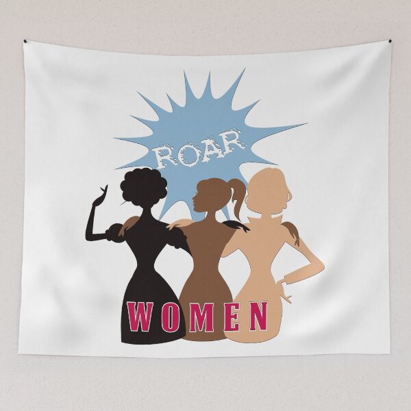 Item preview, ROAR women t-shirt for girls, ROAR women masks, ROAR women phone cases, ROAR women hat, ROAR women clothing for girls, ROAR women hoodie,ROAR women stickers  designed and sold by Poussyarts.