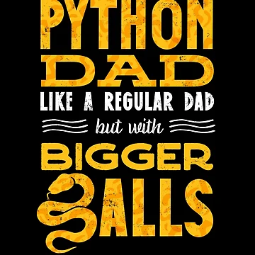Artwork thumbnail, Banana Ball Python Herpetologist Python dad by ShopTheStyle