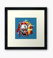 Iron Fist Ninja Framed Print