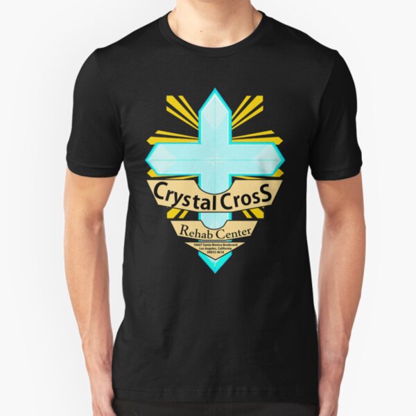 Crystal Cross Rehab Center Slim Fit T-Shirt