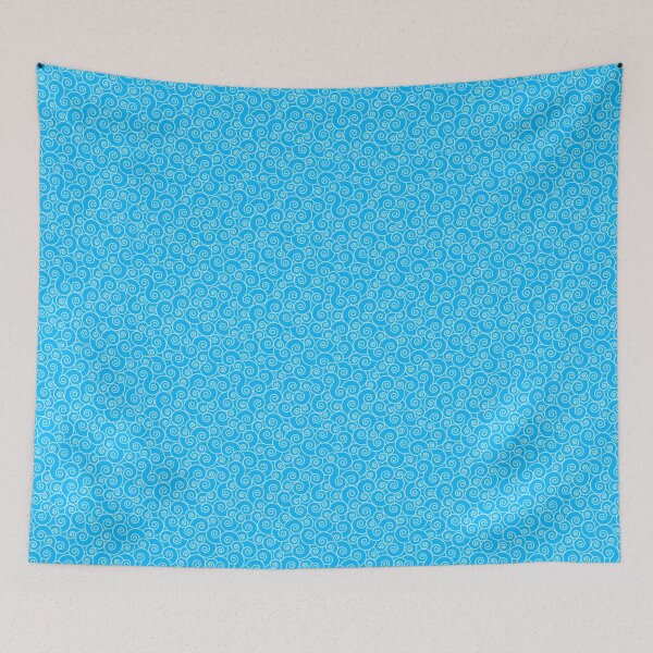 Aperçu de l'œuvre Blue Swirls créée et vendue par PolpoDesign.