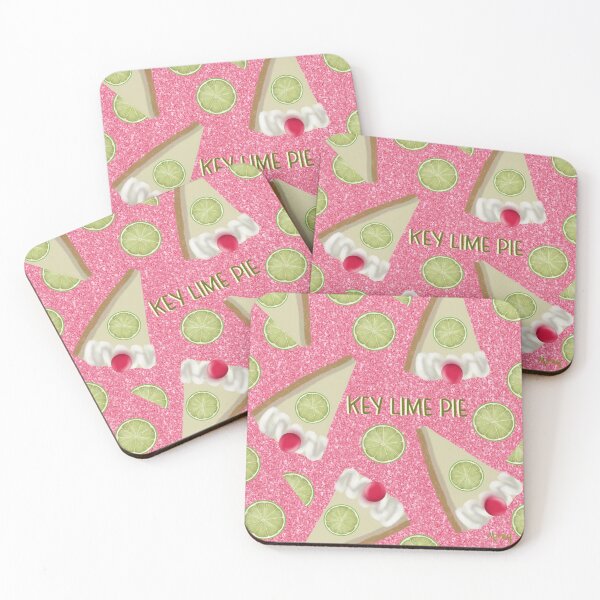 Item preview, Key Lime Pie on Pink designed and sold by MarcyBrennanArt.