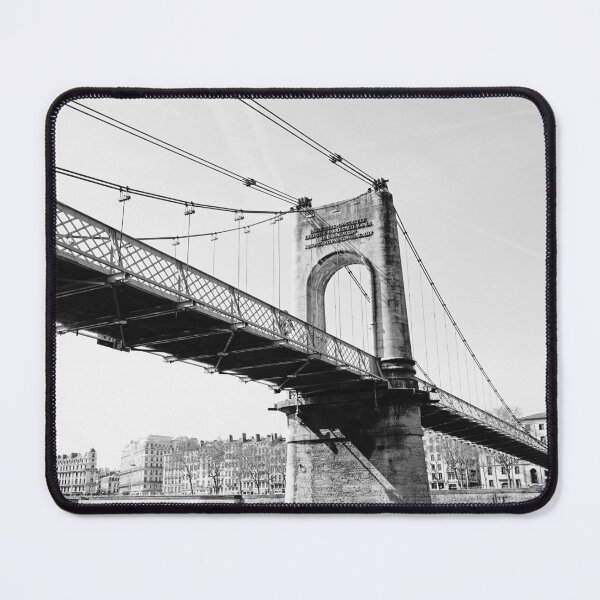 Item preview, Old suspension footbridge in Lyon, France designed and sold by CarolinaReina.