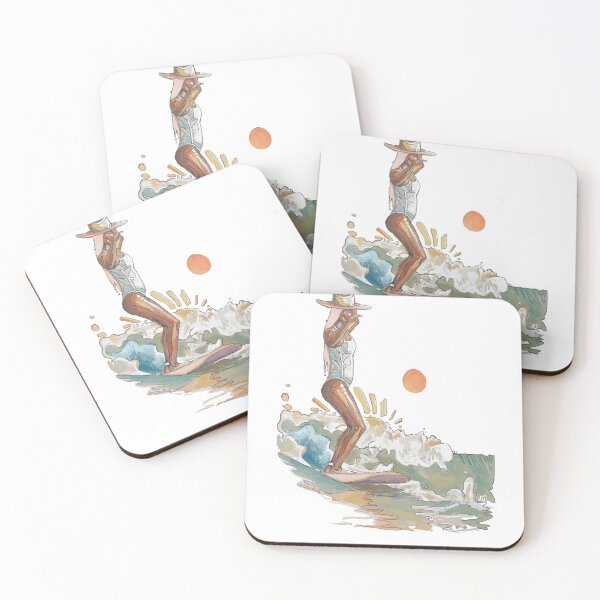Item preview, Surf cowgirl designed and sold by sophunart.
