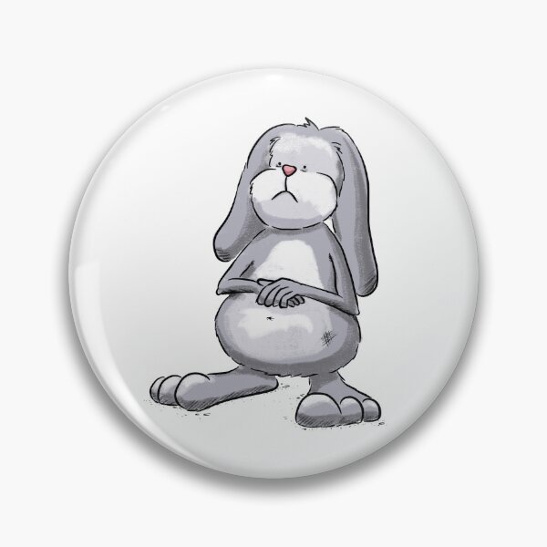 Item preview, Bad-tempered bunny designed and sold by FrauBlaschi.