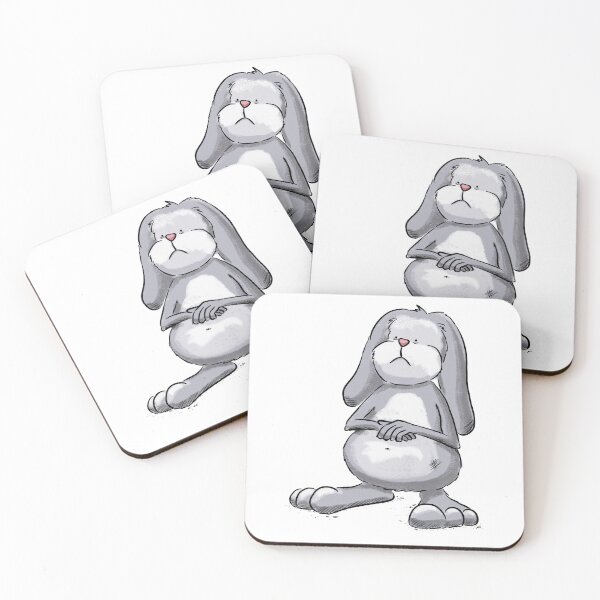 Item preview, Bad-tempered bunny designed and sold by FrauBlaschi.