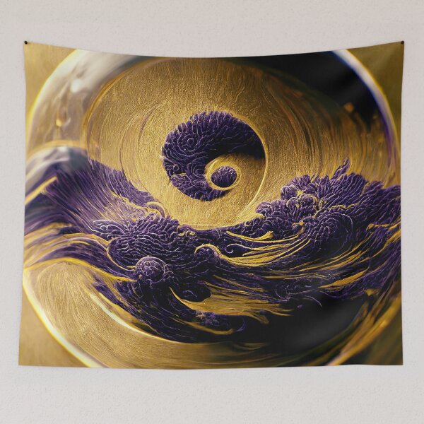 Item preview, Epic Hero Emblem purple and gold designed and sold by wienpro.