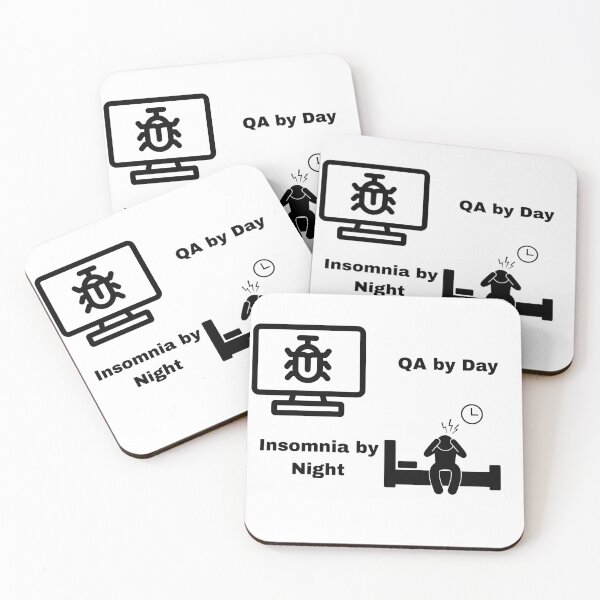 Item preview, QA by Day Insomnia by Night designed and sold by DRJProds-Merch.