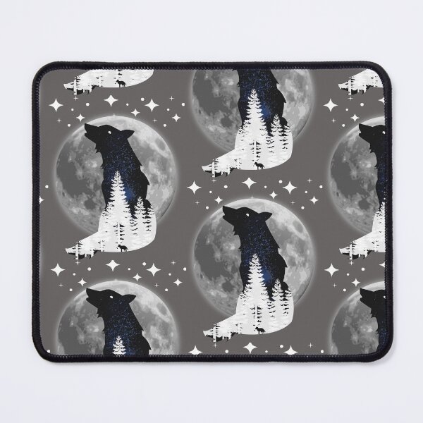 Item preview, Be Strong As A Wolf Under Moon Light designed and sold by fatydesignspace.