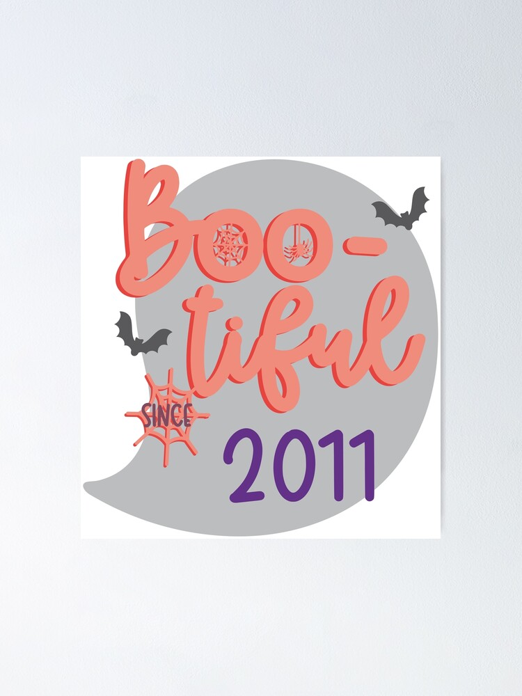 Thumbnail 1 of 3, Poster, Halloween, Bootiful Since designed and sold by CarasAtelier.