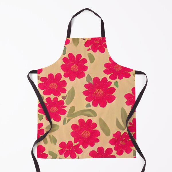 Item preview, Red flowers pattern. designed and sold by Art-Vibrations.