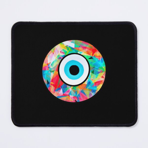 Item preview, Evil Eye - Rainbow Crinkle Paper Design  designed and sold by itsmemaytal.