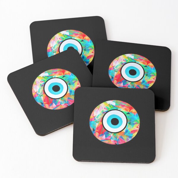 Item preview, Evil Eye - Rainbow Crinkle Paper Design  designed and sold by itsmemaytal.