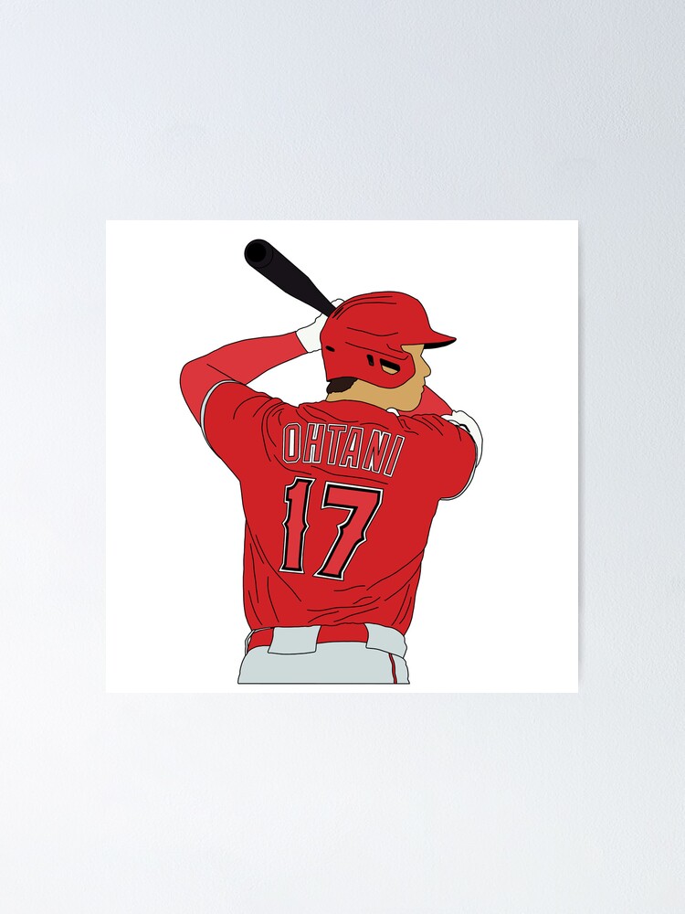 The is shohei ohtani vektor  Poster for Sale by Apit07