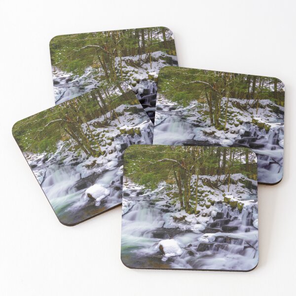 Item preview, Winter waterfalls designed and sold by mylensflow.