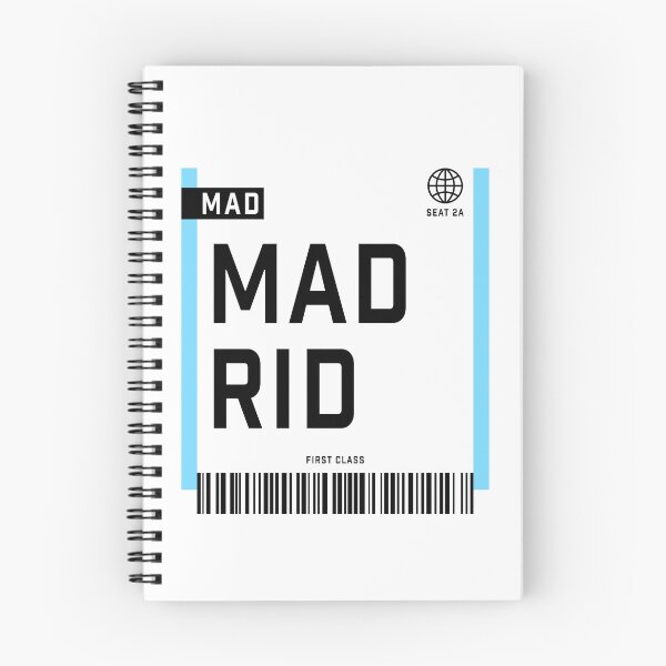 Item preview, Madrid MAD Boarding Pass designed and sold by irony.