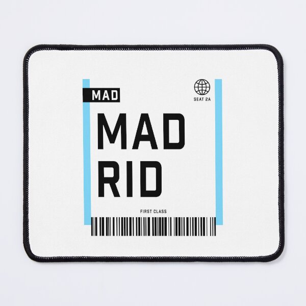 Item preview, Madrid MAD Boarding Pass designed and sold by irony.