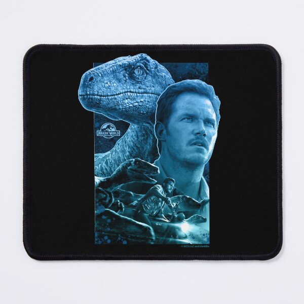Item preview, Blue and Owen Grady - Jurassic World characters art designed and sold by Luhmdesign.