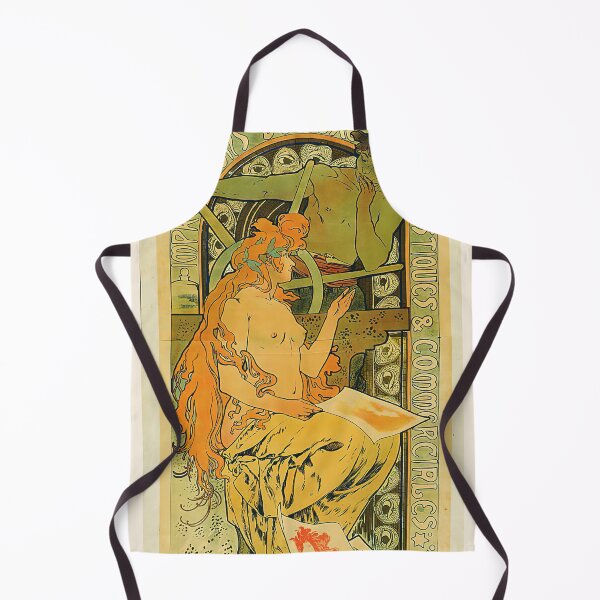 Item preview, Imprimerie Cassan Fils, Fondée En 1851, Toulouse -Alphonse Mucha -Art Nouveau Mucha -Vintage Alphonse Woman Nouveau designed and sold by TeeARTHY.