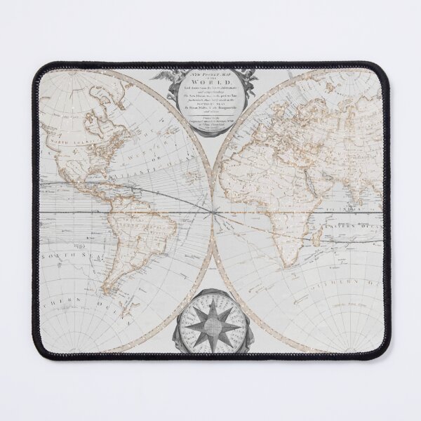 Item preview, Vintage Map of The World - atlas designed and sold by Life Goes On Studio.