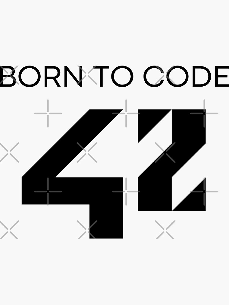 born to code | Sticker